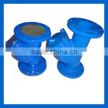 DIN3202 F1 Ductile iron flanged Y type Strainer DN100