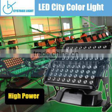 2015 Hot!!! High Power LED 72X10W ( 4in1) City Color(Waterproof)