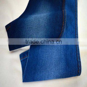 Cotton polyester stretch denim fabric