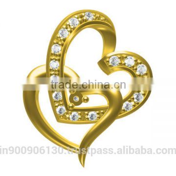heart shape 3d Cad pendant