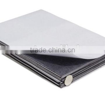 High quality friendly enviromental rubber magnet sheet with adhesive