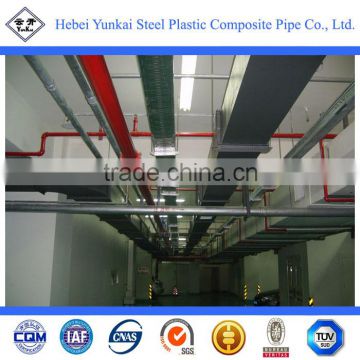 ERW galvanized construction building carbon steel pipe