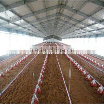 Hot sale!!! Modern chicken poultry farm house turnkey overall design and building