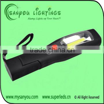 Sanyou COB working light 12v LED rechargeable work lamp,portable work light,COB rechargeable work light