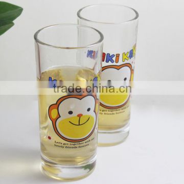 Decal full logo Glass Drinking tableware