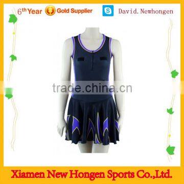New design sublimation netball dress ,tennis uniform