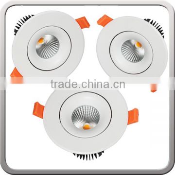 wholesale ceiling recessed15w cob led downlight with ra85 ra90 for clothing shop