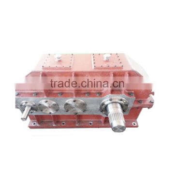 Fiber extruder double reduction parallel gearbox