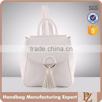 5179-Fancy stylish PAPARAZZI brand tassel classify design ladies backpack handbag factory