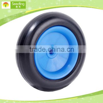 3 inch plastic wheel, small plastic toy car wheel with Brake tooth