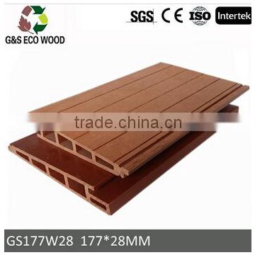 Outdoor waterproof exterior easy install Wall cladding long lifetime exterior wpc wall panel