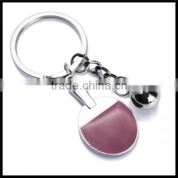 Factory price alloy table-tennis paddle key ring key chain manufacturer