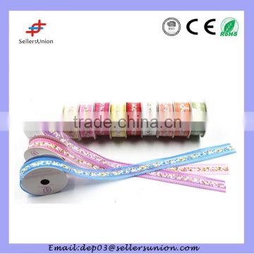 Factory High Quality Wholesale Polyester Satin Grosgrain Ribbon