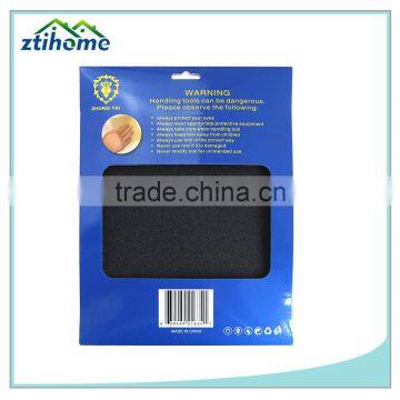 9 x 11 inch waterproof black abrasive sandpaper with many brands