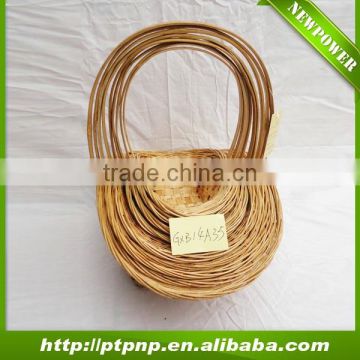 raw bamboo weaving baskets