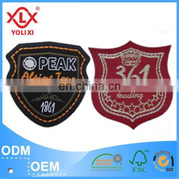 2015 Top grade school uniform woven badge