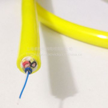 30 Bar W.p Pvc Fiber  Rov Umbilical Cable Spiral Helix