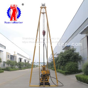Excellent direct sale portable type hydraulic water well drilling rig for geological exploration