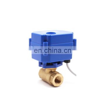 motorized 2way ball electric motorised valve dn8 1/4 inch  BSP  for irrigation
