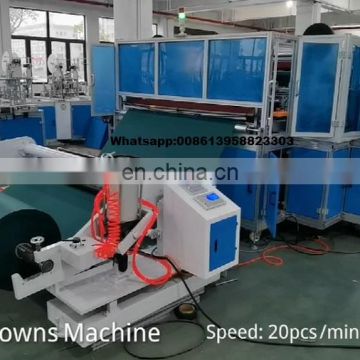 Hot sale Fully Automatic Disposable Non Woven Medical Gowns Making Machine