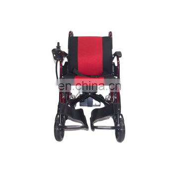 CE  Approved Healthcare Lightweight Power Foldable Electric Wheelchair
