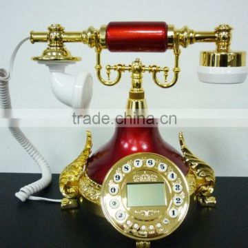red porcelain telephone antique/antique telephone/retro telephone