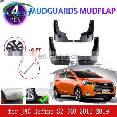 4PCS for JAC Refine S2 T40 T4 2015 2016 2017 2018 2019 Mudguards Mudflaps Fender Mud Flap Splash Guards Protect Car Accessories