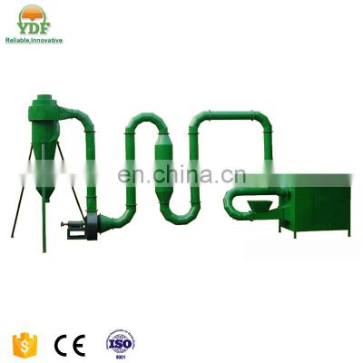 High temperature industrial airflow wood sawdust dryers for sale