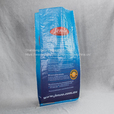 Laminated Sack Pet Feed Food Packing Bags 30kg 25kg 10kg PP Plastic Woven Bags