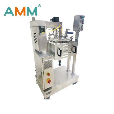 AMM-50S Laboratory customizable vacuum reactor made of stainless steel material for electric lifting and mixing of food and meat