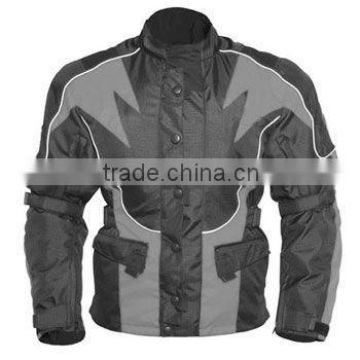 Printed motorbike jacket