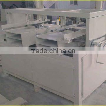 High capacity Automatic Trench Wood Pallet Notching Machine / automatic double head wooden pallets notcher