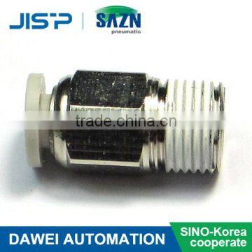 PC SINO-Korea cooperate white color pneumatic fittings