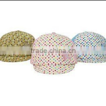 children's baseball cap/sports cap with print & embroidery