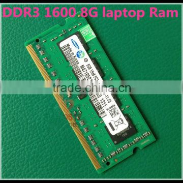 Low density laptop 8gb ddr3 ram memory