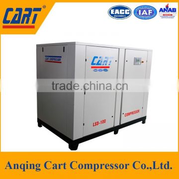 215HP 10bar high qulaity rotary screw air compressor permanent Magnet variable screw air compressor PMC-220A