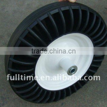 High Quality manufacturer wheelbarrow solid rubber tyre 350-4 400-8-8 3.50-6 3.50-8