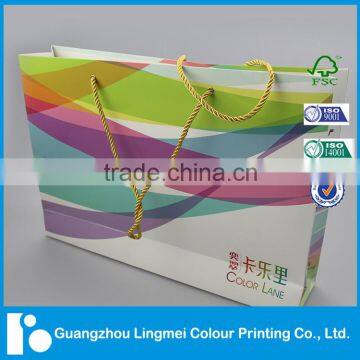 Recyclable Feature and Offset Paper Bag Printing Surface Handling Cheap Paper Bag Printing