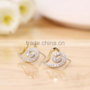 Online checkout wholesale 925 sterling silver arabic gold earring designs