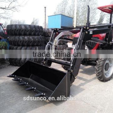 75 hp 4WD tractors DQ 754 ,Standard bucket and 4 in 1 bucket