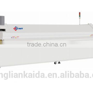 Conveyor large-size solder oven with 8 eight heating zones