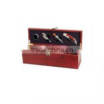 deluxe wine box with accessories set box storage box