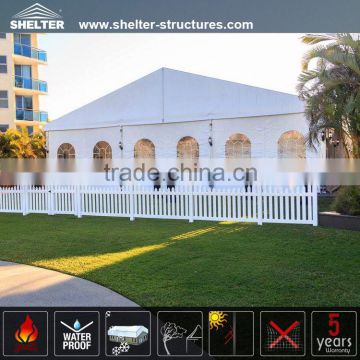 Fancy Wedding Tent with Lining and Curtains for Sale