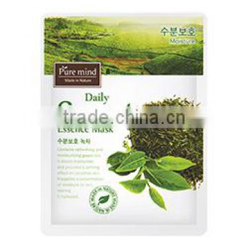 Pure mind Daily Green Tea Essence Mask