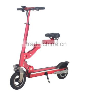 Popular and convenient electric scooter with seat for adult