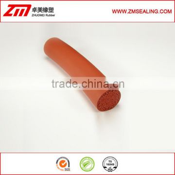 Elastic silicone sponge rubber cord,retractable cord
