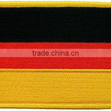embroidery German national flag patch