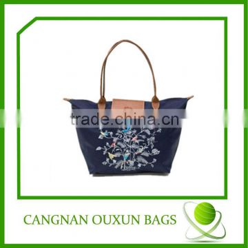 fashion foldable oxford wholesale cheap shopping bag