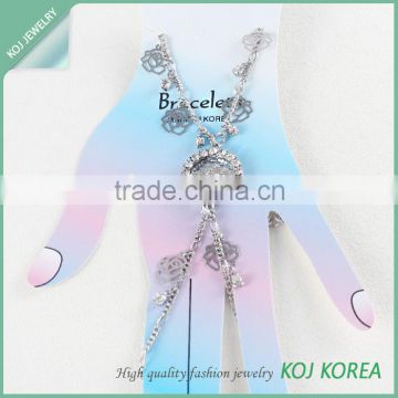 2015 new product Hot sale hand ring bracelet for women, finger ring bracelet, slave bracelet, fashion jewelry wholesale KB291