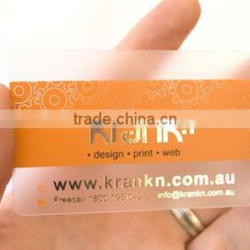 Custom High quality Pvc Business Card